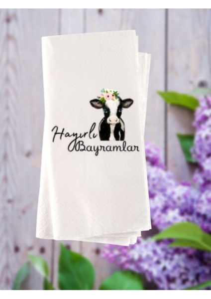 Kurban Bayramı Baskılı Konuşan Peçete 20 Adet