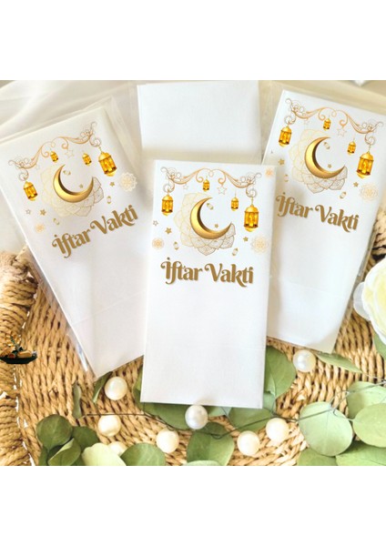 Kişiye Özel Iftar Temalı Baskılı Peçete 20 Adet