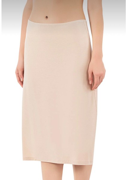 Mc Morcity Nbb Kadın Diz Altı Uzun Jüpon Astar 2901