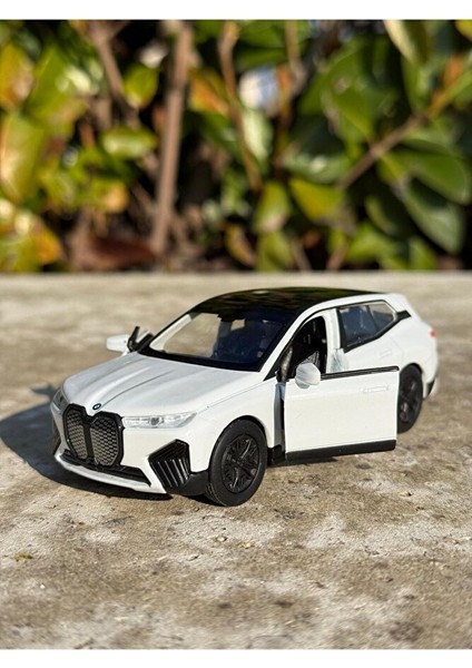 Bmw Ix Oyuncak Araba Jip 12 cm Die Cast Model Araç Kapılar Açılır Çekbırak Bmw Metal Oyuncak Araba