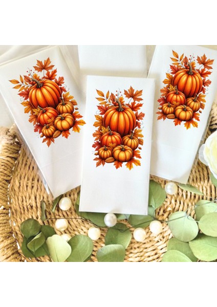 Kabak Temalı Sunum Peçete 20'li