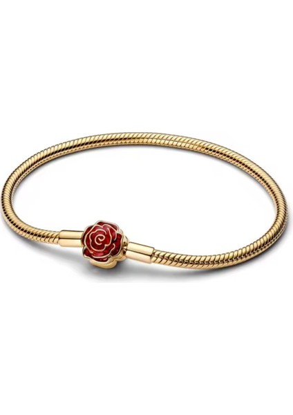 Gold Renk Güzel ve Çirkin Büyülü Gül Sallantılı Bileklik fiyatları