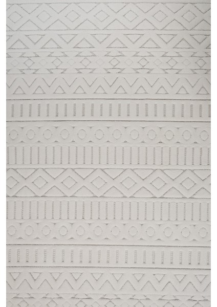 Krem Bukle Iskandinav Sisal Dokuma Makine Halısı – Saçaklı, Kaymaz Tabanlı Salon ve Koridor Yolluk