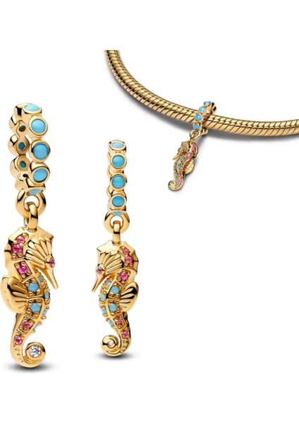 Gümüş Denizatı Sallantılı Charm