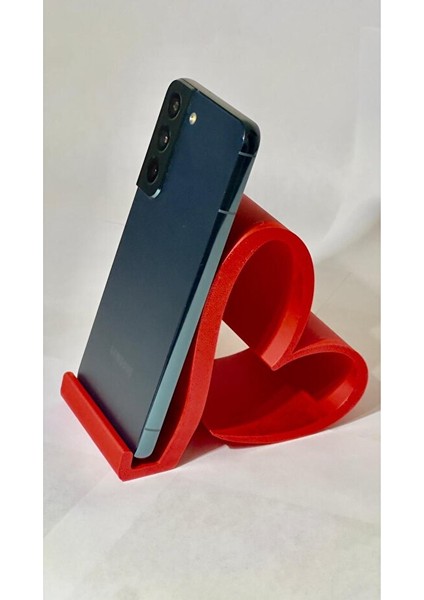 Kalpli Telefon Tutacağı Masaüstü / Telefon Standı Kırmızı indirimleri