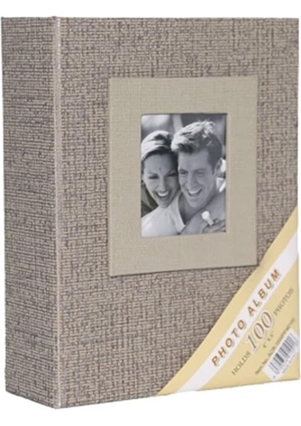 10X15CM 100 Fotoğraf Kapasiteli Lüks Koton Fotoğraf Albümü (Vizon) fiyatları