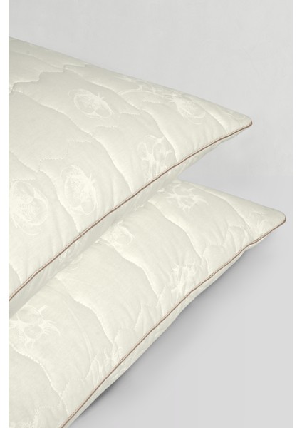 1 Adet %100 Pamuk Yastık | Fermuarlı | Yıkanabilir | Doğal Yastık 50X70CM