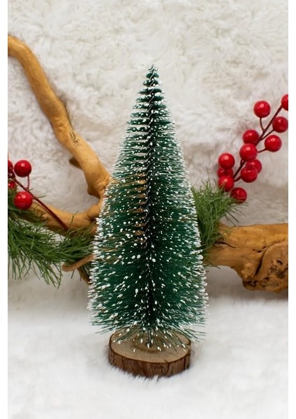 Dekoratif Mini Yılbaşı Ağacı 15CM