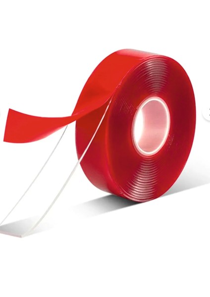 Çift Taraflı Silikon Bant 33 M. Uzunlukta 15 mm Eninde 2 Adet Birlikte Gönderilir fırsatları