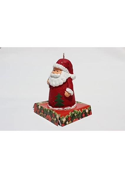 Nur Mum - Yılbaşı - Dekoratif Baba Mum - Candle- 1 Adet Baba -