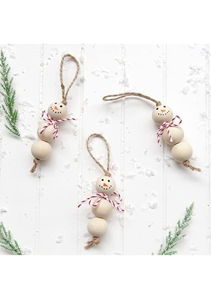 Kardan Adam Yılbaşı Süsü 10 Adet