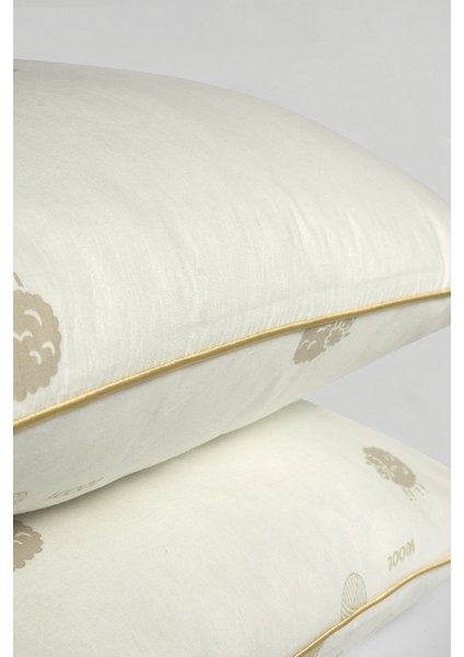 1 Adet Premium %100 Doğal Yün Yastık | Merinos Yünü Yastık 50 x 70 cm modelleri