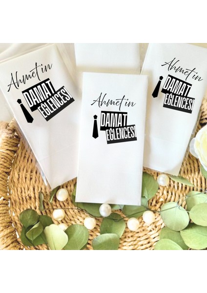 Damat Eğlencesi Baskılı Peçete 20 Adet
