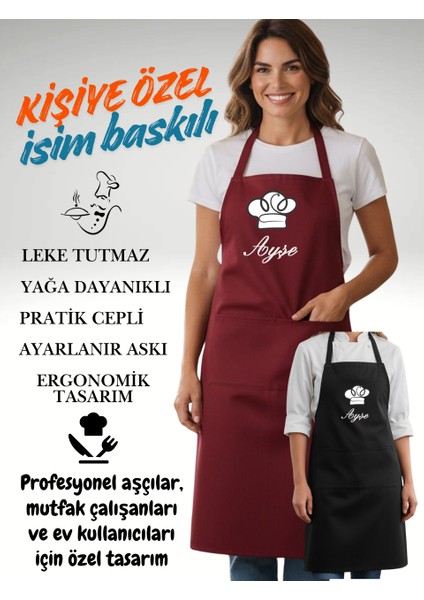 Kişiye Özel Isim Baskılı Mutfak Önlüğü fiyatları