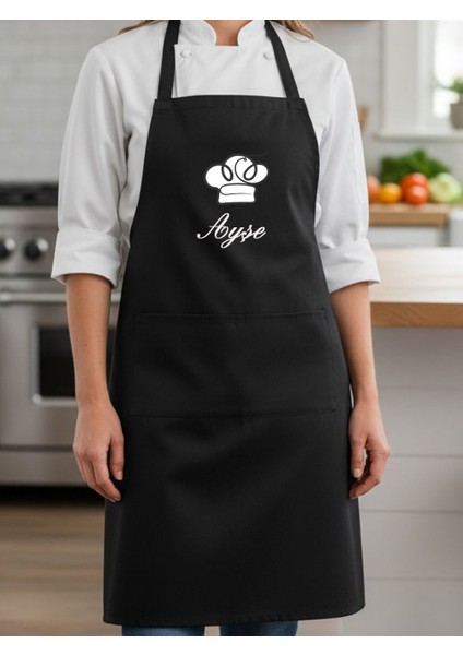 Kişiye Özel Isim Baskılı Mutfak Önlüğü