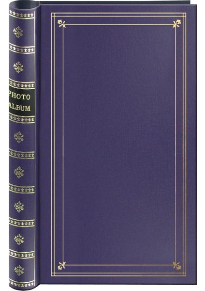 (Bay Blue) - Bi-Directional 300 10CM x 15CM Metal Coil Bound Album With Accented Bay Blue Leatherette Cover fiyatları