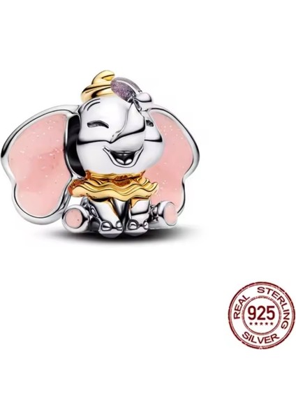 Dumbo Gümüş Charm