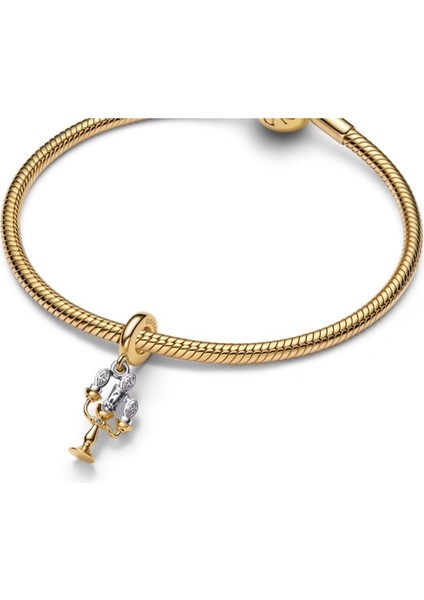 Gümüş Gold Renk Lumiere Sallantılı Charm modelleri