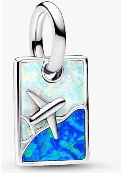 Gümüş Seyahat Sallantılı Charm