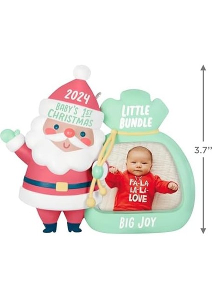 Keepsake Süsü 2024, Küçük Paket Büyük Sevinç 2024 Fotoğraf Çerçevesi, Bebek Duş Hediyeleri fiyatları