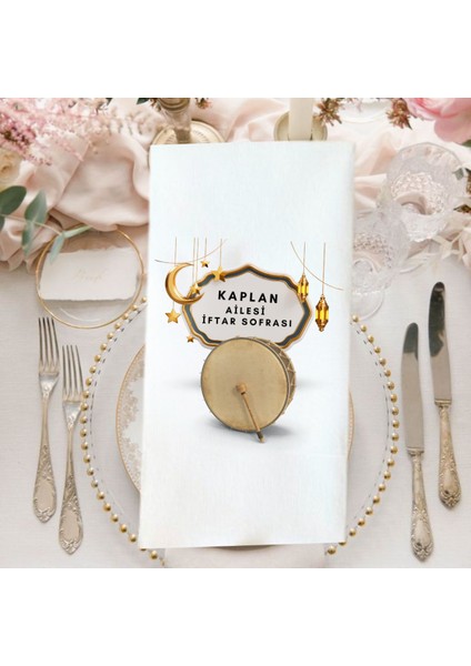 Kişiye Özel Iftar Vakti Temalı Peçete 20 Adet fiyatları