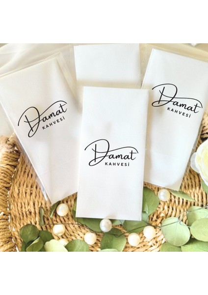 Damat Kahvesi Baskılı Peçete 5 Adet