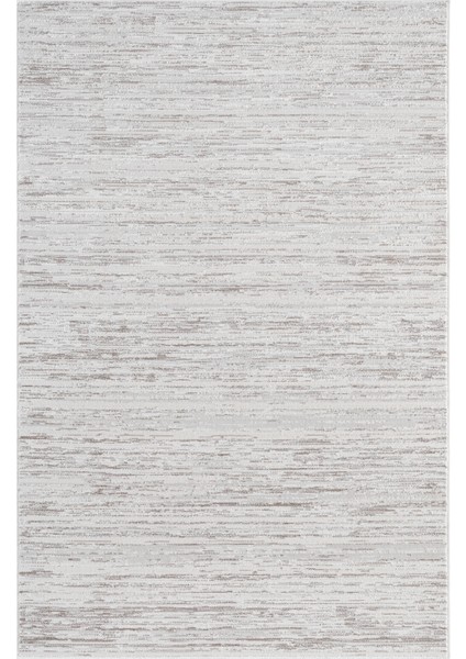 Bej Krem Çizgili Modern Halı – Antialerjik, Antibakteriyel, Toz Tutmaz Salon & Yolluk