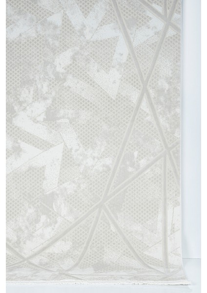 Krem Beyaz Modern Salon Halısı 4m²/6m² – Bambu Dokulu, Antialerjik, Kaymaz ve Toz Tutmaz modelleri