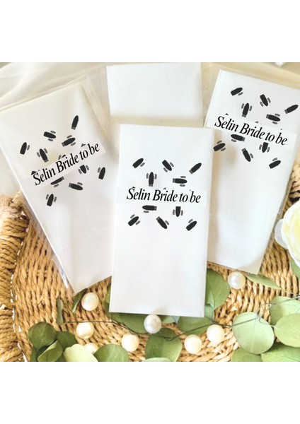 Bride To Be Baskılı Peçete 20 Adet