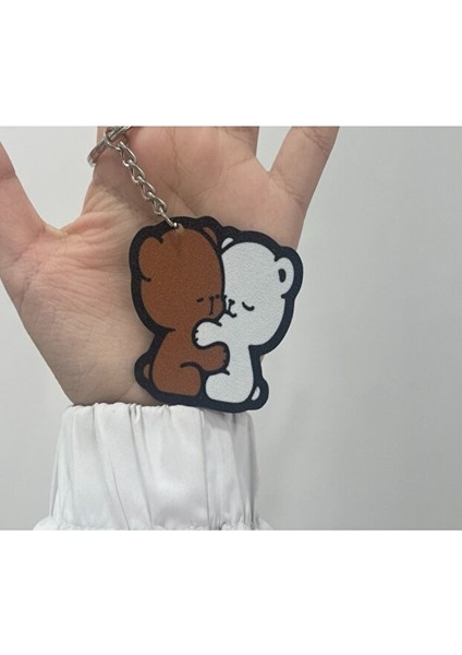 Tatlı Ayılar Anahtarlık | Hediye ve Çanta Aksesuarı | Çanta Süsü & Dikiz Ayna Süsü