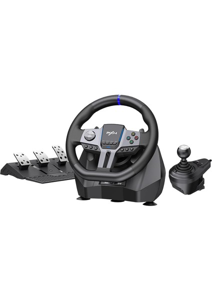 Pxn V9 Gen 2 Direksiyon Seti – Hall Effect Pedallar, Vites, 270°/900° Geçiş, Manyetik Sensör, Pc/xbox Series X|s/one/ps4 Uyumlu Gaming Racing Wheel