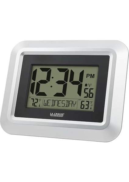 Technology 513-1918S-INT Dijital Duvar Saati, Sıcaklık, Gümüş fiyatları