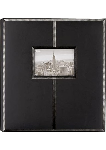 Foto Albüm 5PS-300 300- Dikişli Suni Deri Çerçeve Cover Fotoğraf Albümü, Siyah