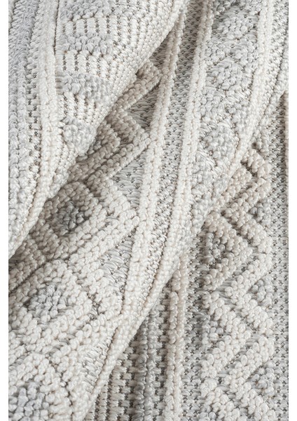 Gri Krem Bukle Dokuma Halı – Yumuşak Dokulu, Antialerjik, Kaymaz Taban – Salon, Oturma Odası ve Koridor Halısı modelleri