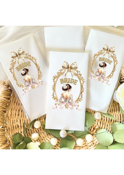 Bride Baskılı Peçete 20 Adet
