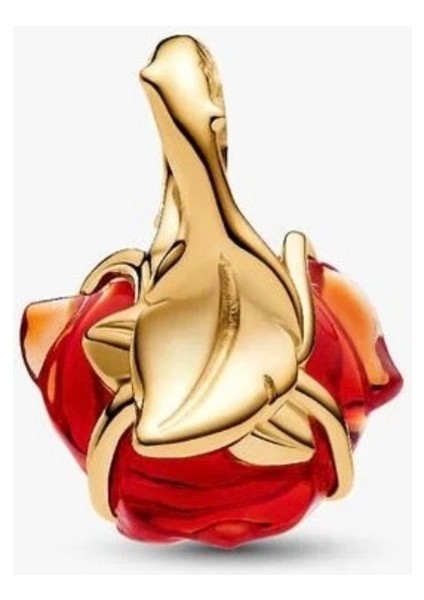 Gümüş Güzel ve Çirkin Sihirli Gül Sallantılı Charm fiyatları