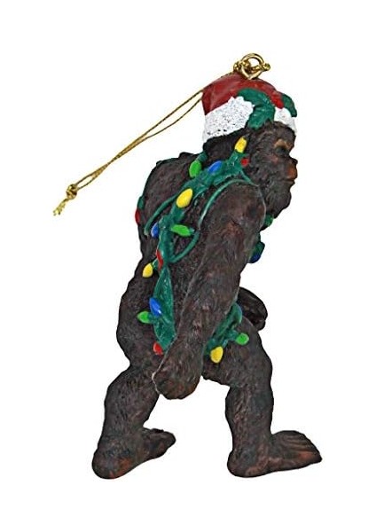 Bigfoot, Yeti Sabta'nın Şapkalı Komik Ağacı Dekorasyonu, Poliresin, Tam Renkli, 7,5 cm fiyatları