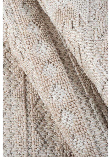 Bej Krem Bukle Dokuma Halı – Yumuşak Dokulu, Antialerjik, Kaymaz Taban – Salon, Oturma Odası ve Koridor Halısı modelleri