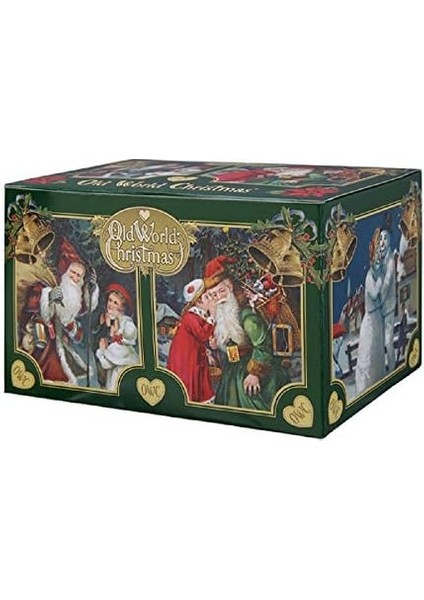 Old World Christmas Ağacı Için Kivi Cam Üflemeli Süsler