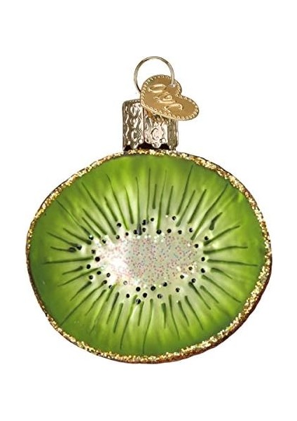 Old World Christmas Ağacı Için Kivi Cam Üflemeli Süsler fiyatları