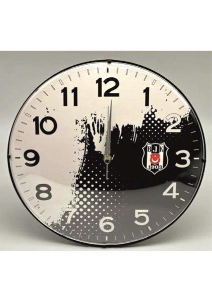 Lisanslı Duvar Saati Grafikli