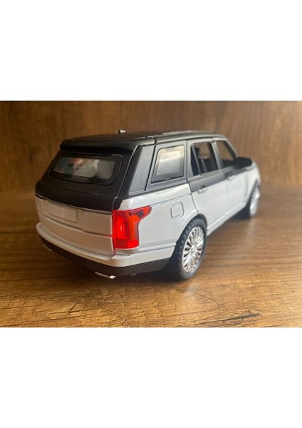 Range Rover Diecast Araba Beyaz Range Rover Velar Araba Diecast Metal Araba 6 Kapı Açılır Sesli indirimleri