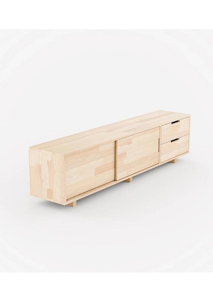 Masif Ağaç Çekmeceli Tv Ünitesi 150 / 180 / 200CM fiyatları