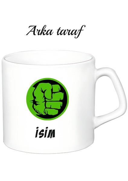 Kişiye Özel Hulk Beyaz Afilli Kupa Bardak fiyatları