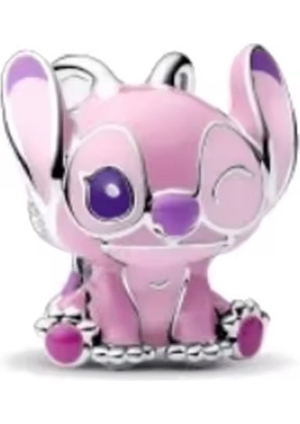 Gümüş Lilo ve Stitch Angel Charm fiyatları