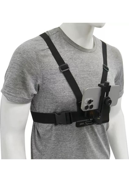 Aksiyon Kameralar ve Telefonlar ile Uyumlu Göğüs Çekim Bandı Video Çekim Aparatları