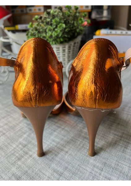 Tango Ayakkabısı Kadın 8,5 cm (13 Pont) T Model Deri Özel Üretim fırsatları