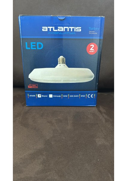 30W E27 2'li Simit LED Ampul