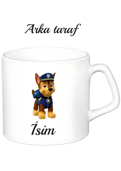 Kişiye Özel Paw Patrol Beyaz Afilli Kupa Bardak fiyatları