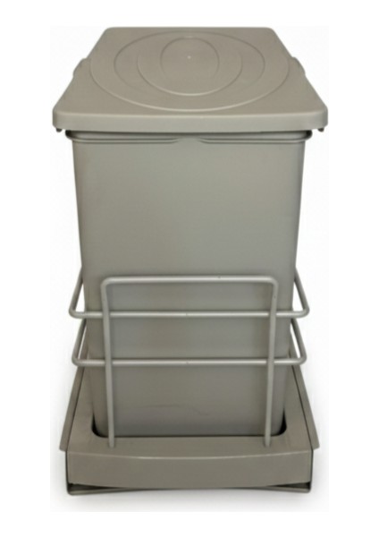 12+12 Lt. Raylı Çöp Kovası